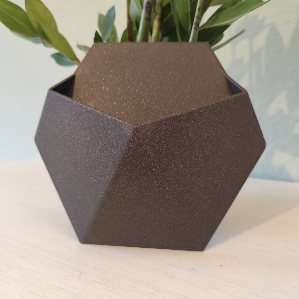 Macetero minimalista de pared