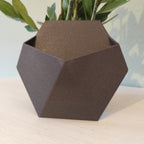 Macetero minimalista de pared