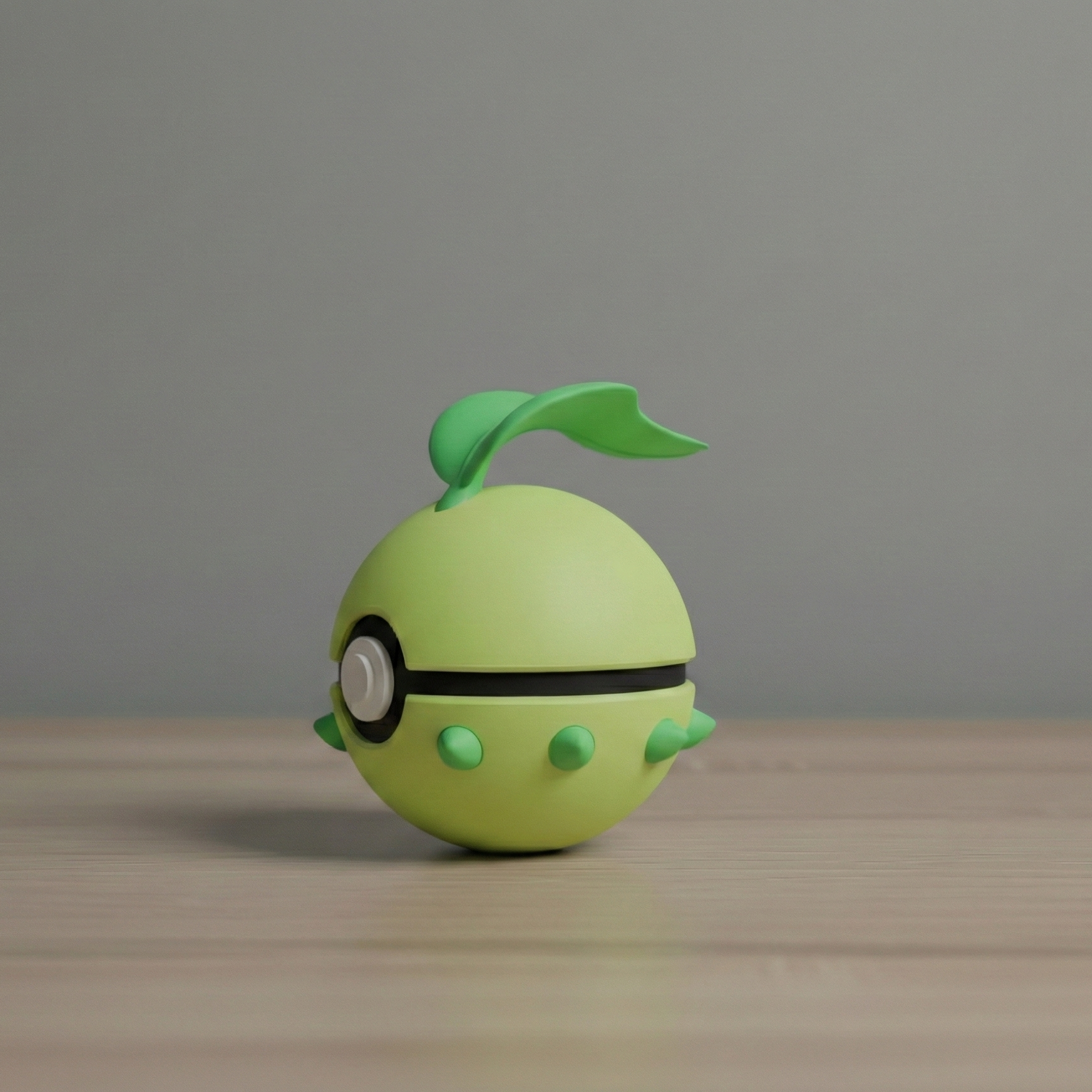 Poket-Ball Coleccionable de Chikorita