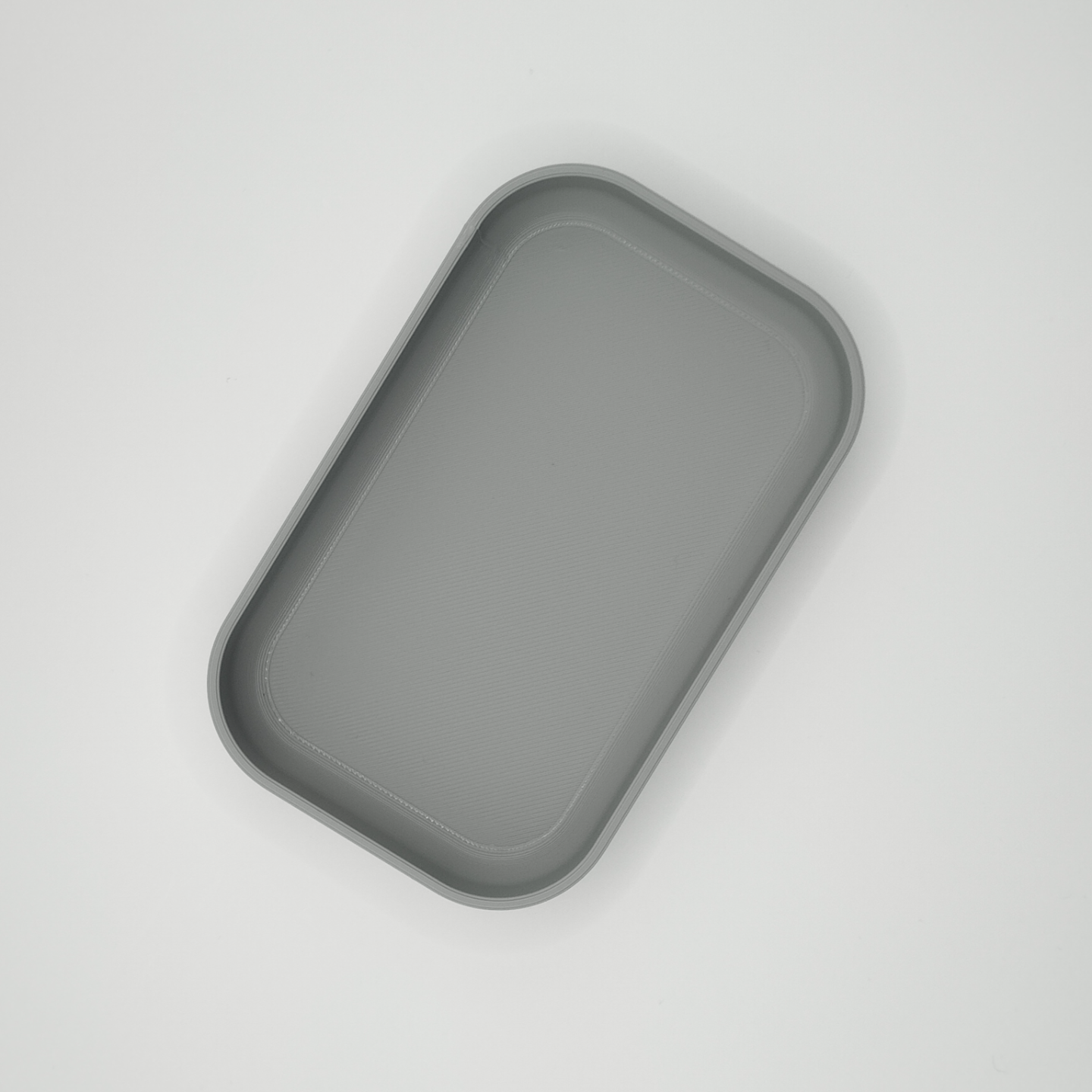 Bandeja rectangular moderna para llaves