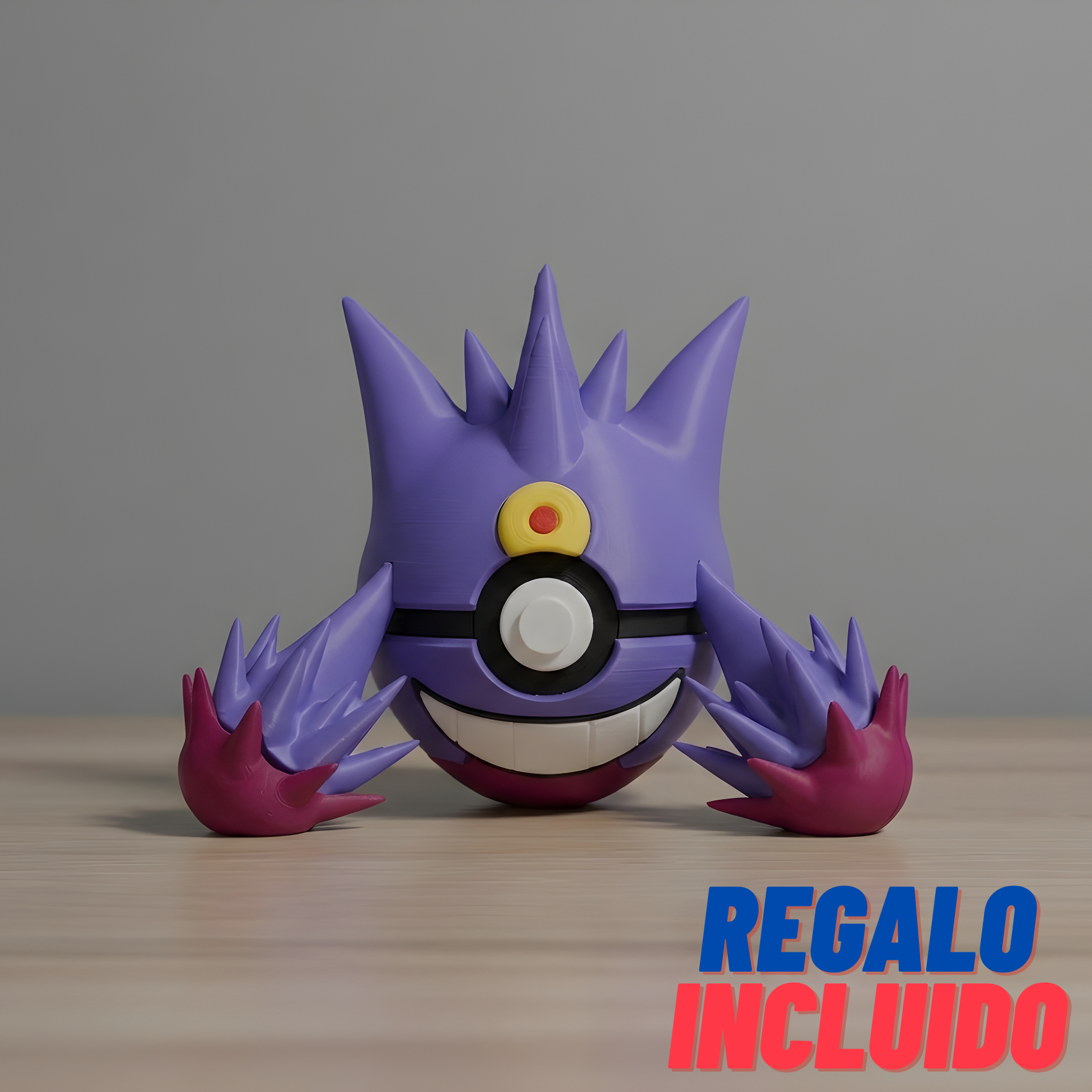Poket-Ball Coleccionable de Mega Gengar