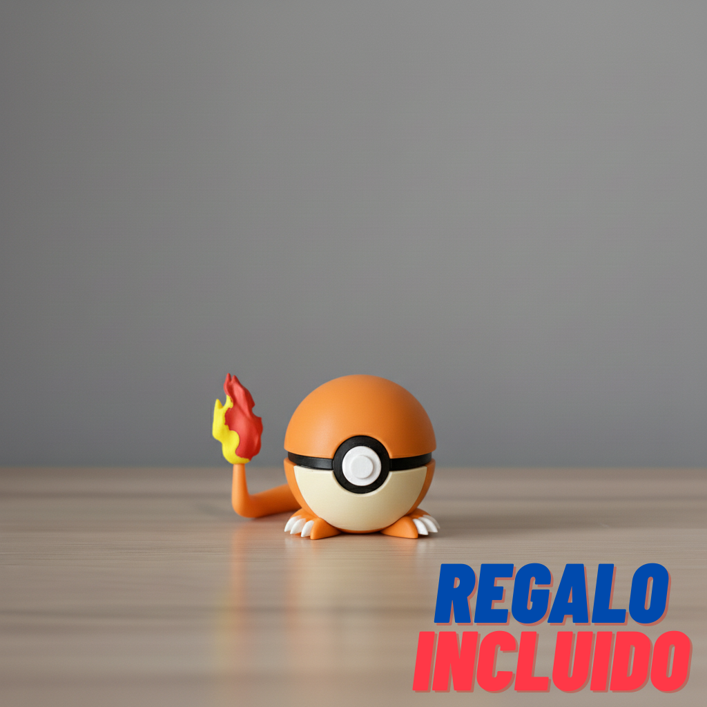 Poket-Ball Coleccionable de Charmander