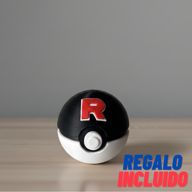Poket-Ball Coleccionable del Team Rocket
