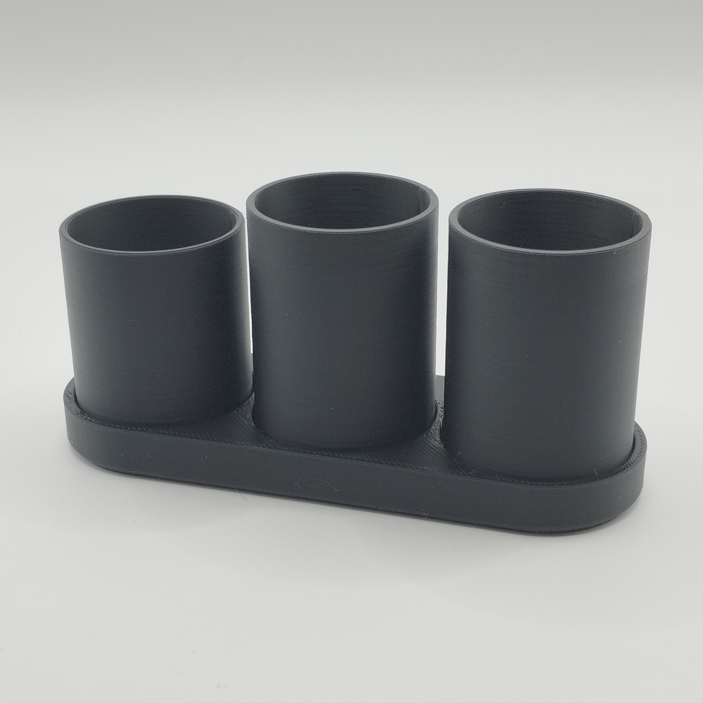 Diseño de Juego de Soporte para Cepillo de Dientes con 3 Tazas