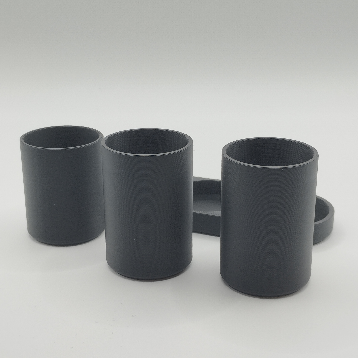 Diseño de Juego de Soporte para Cepillo de Dientes con 3 Tazas