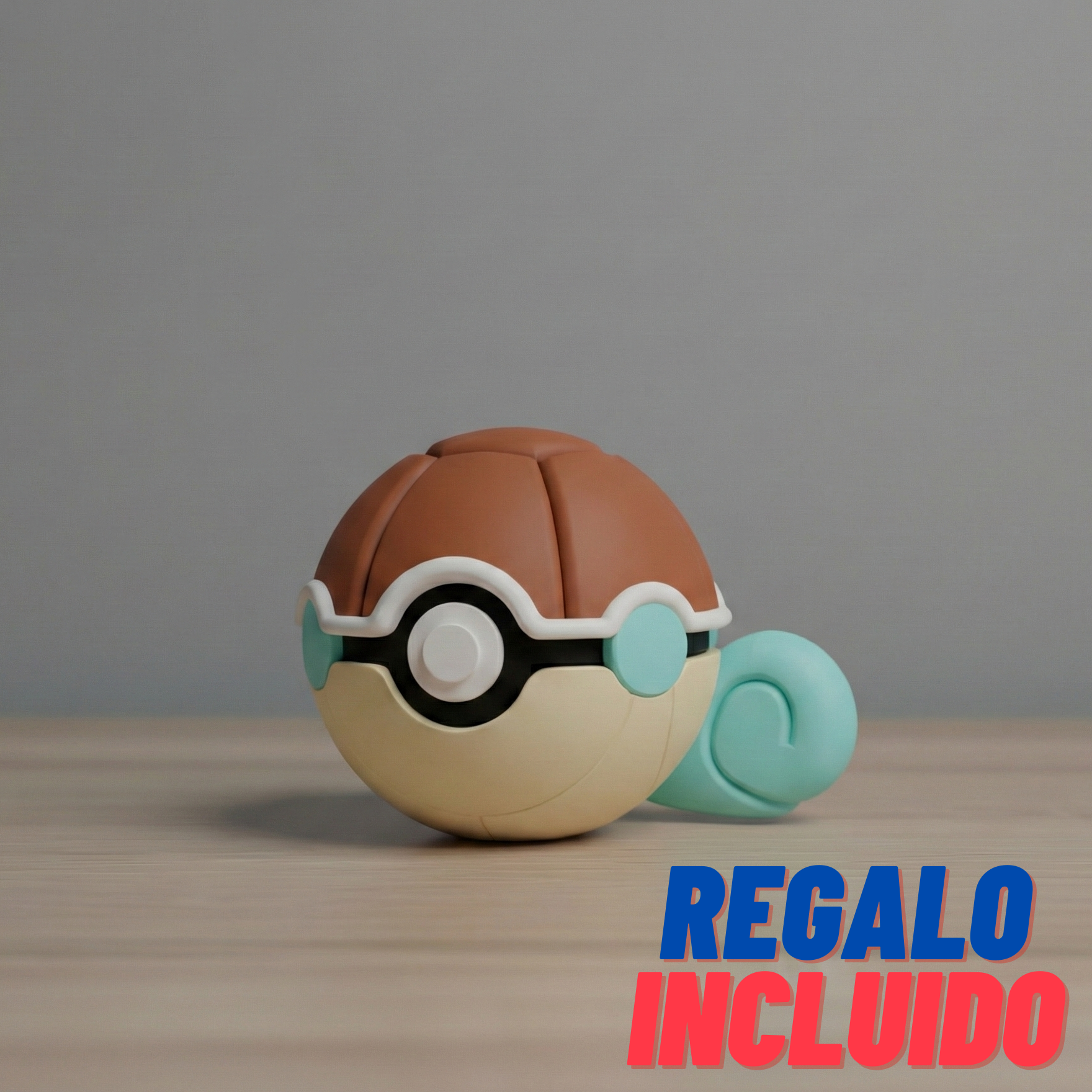 Poket-Ball Coleccionable Squirtle