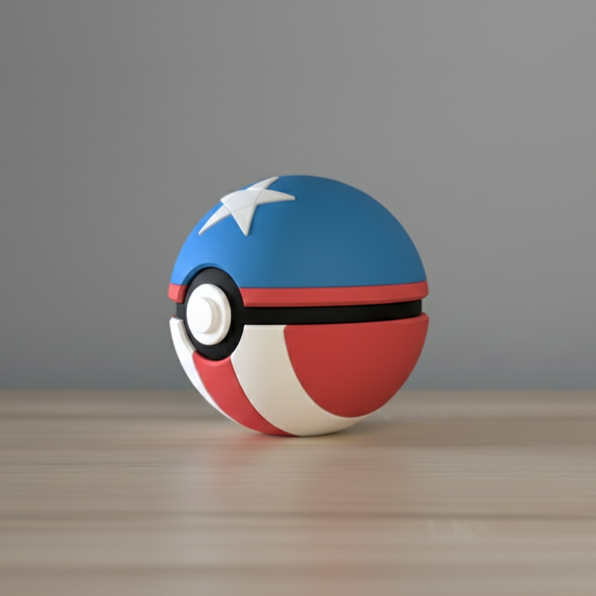 Poket-Ball Coleccionable del Capitán América