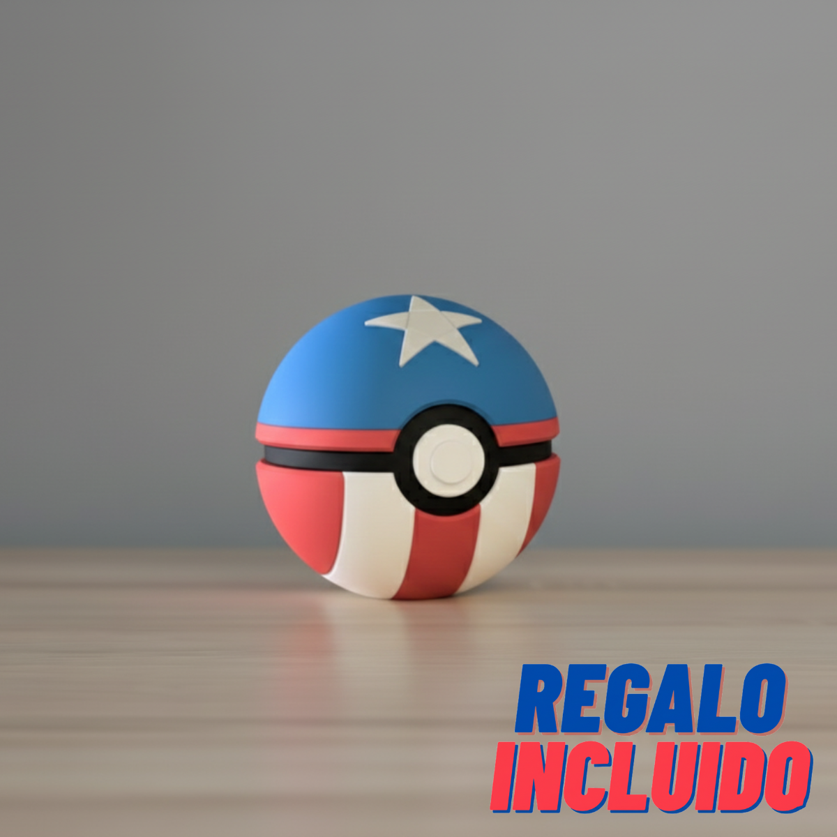 Poket-Ball Coleccionable del Capitán América