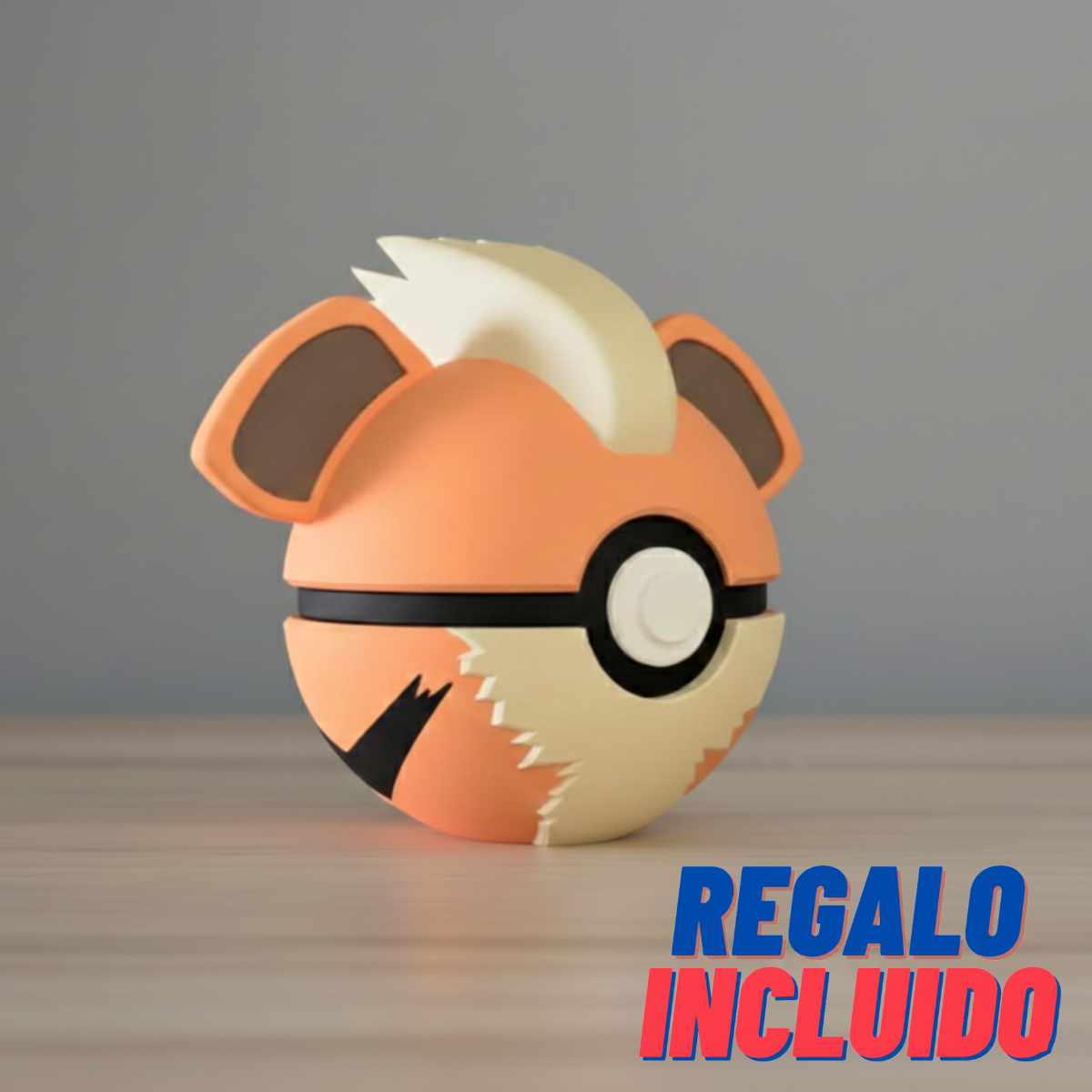 Poket-Ball Coleccionable de Growlithe