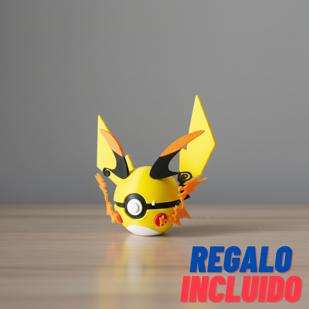 Poket-Ball Coleccionable de Mega Raichu X