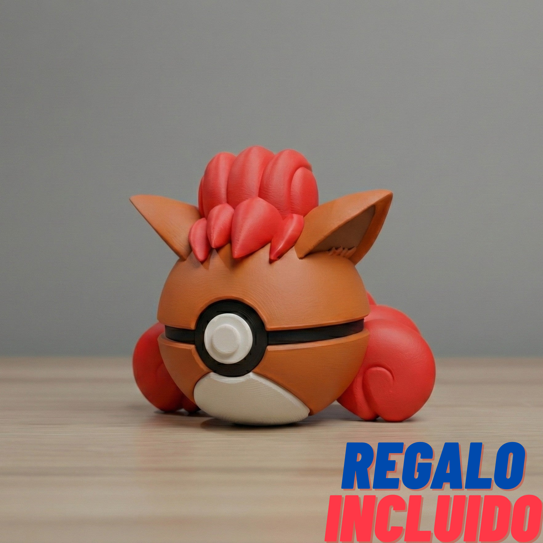 Poket-Ball Coleccionable de Vulpix